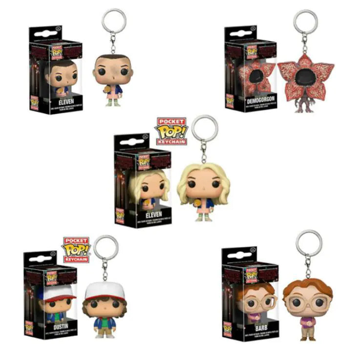 Funko POP Stranger Things Mini Figures & Keychains